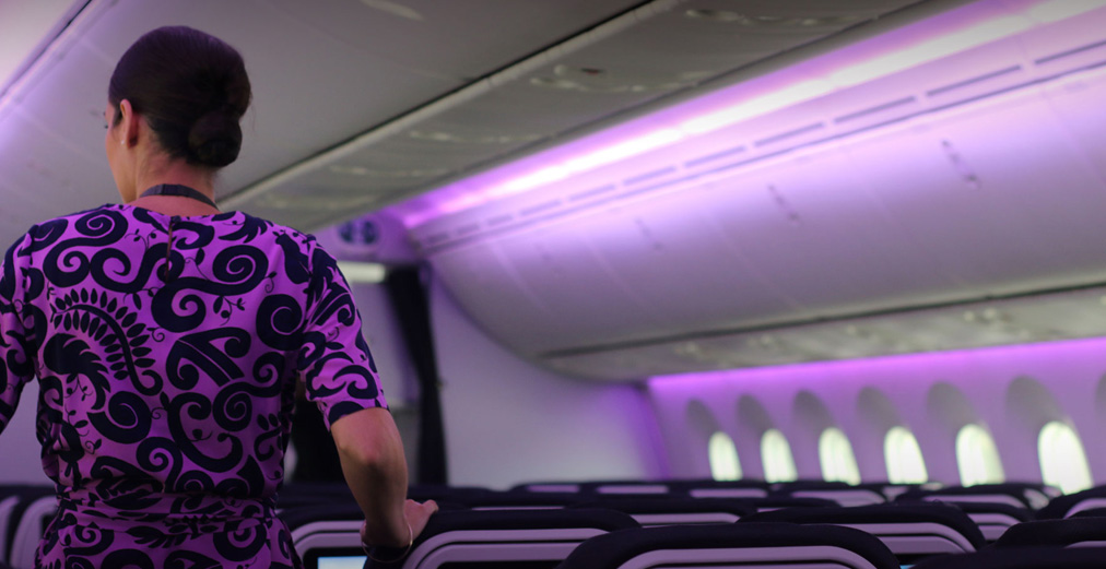 Overhead Flight Attendant Rest (OFAR) Cabin Crew Entry